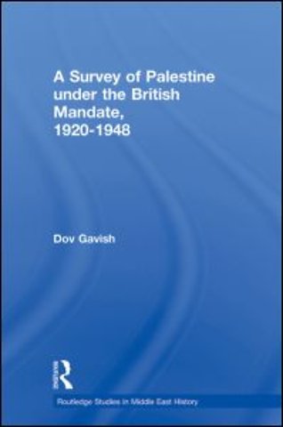 Survey of Palestine Under the British Mandate, 1920-1948