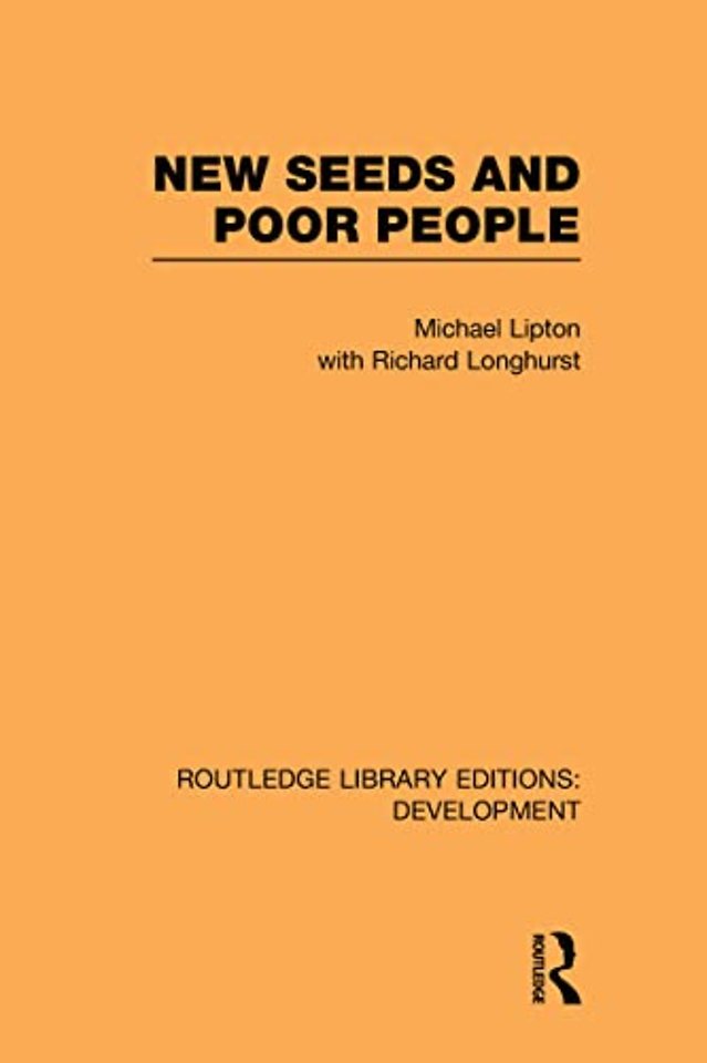 New Seeds and Poor People