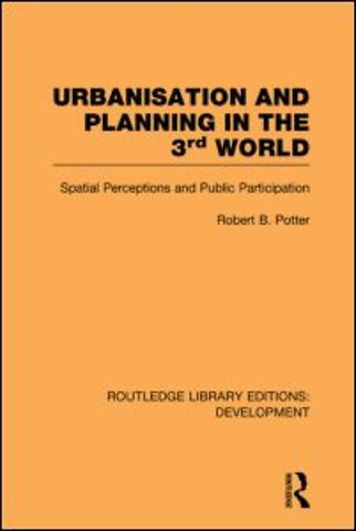 Urbanisation and Planning in the Third World