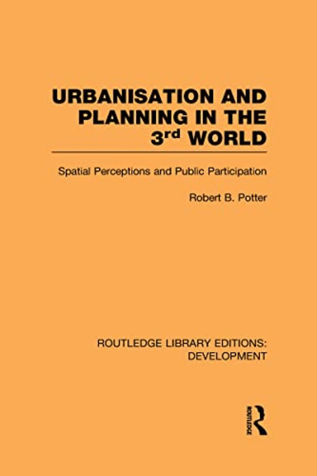 Urbanisation and Planning in the Third World