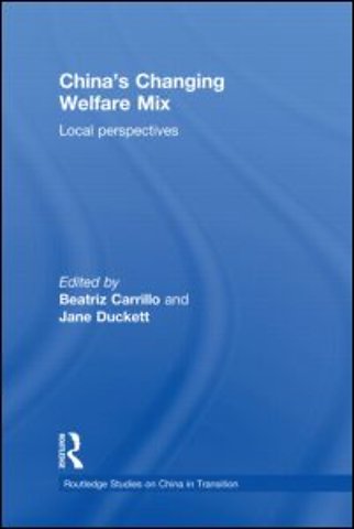 China's Changing Welfare Mix