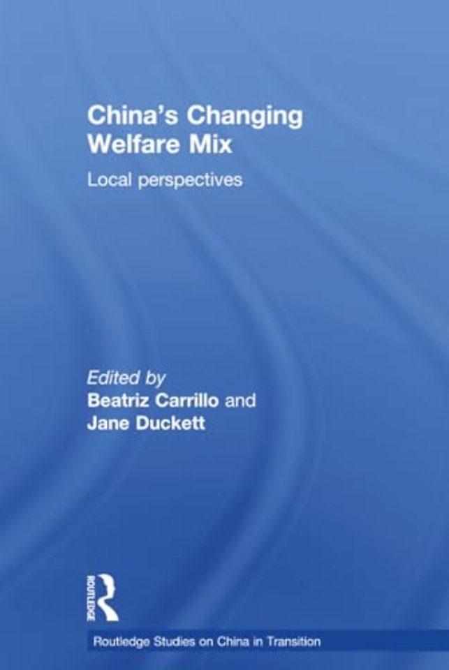 China's Changing Welfare Mix