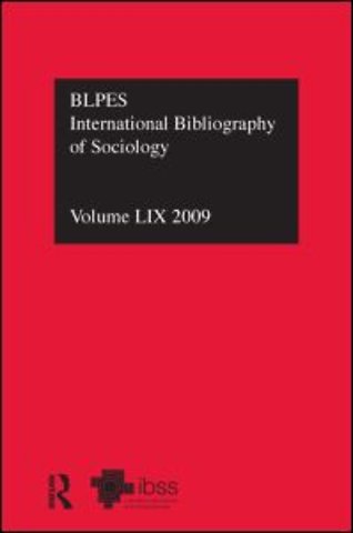 IBSS: Sociology: 2009 Vol.59