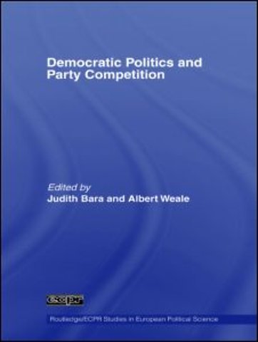 Democratic Politics and Party Competition