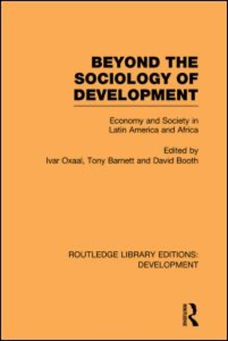 Beyond the Sociology of Development