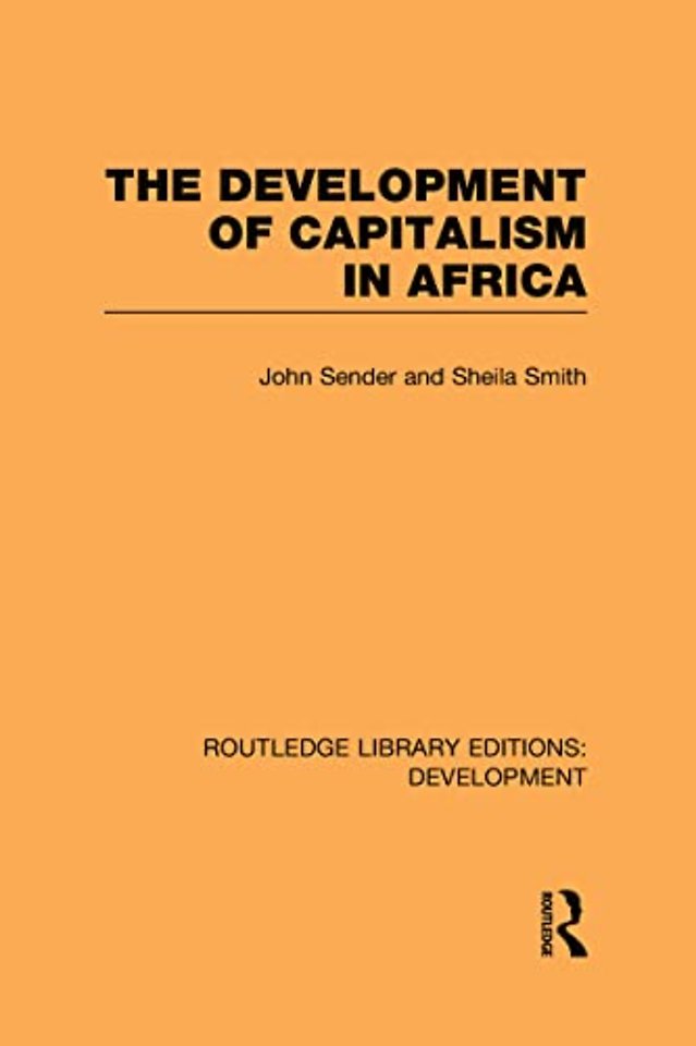 Development of Capitalism in Africa