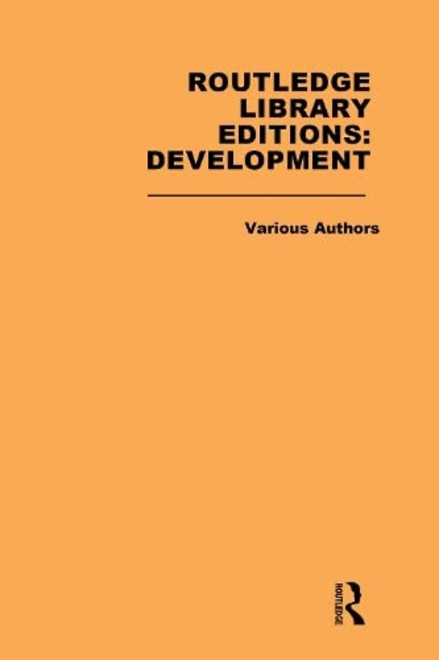 Routledge Library Editions: Development Mini-Set M: Theories of Development