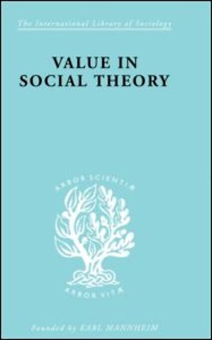Value in Social Theory