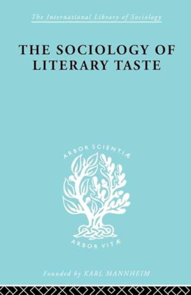 Sociology Lit Taste Ils 90