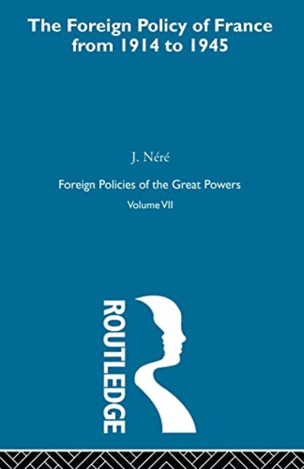 Foreign Pol France 1914-45 V7