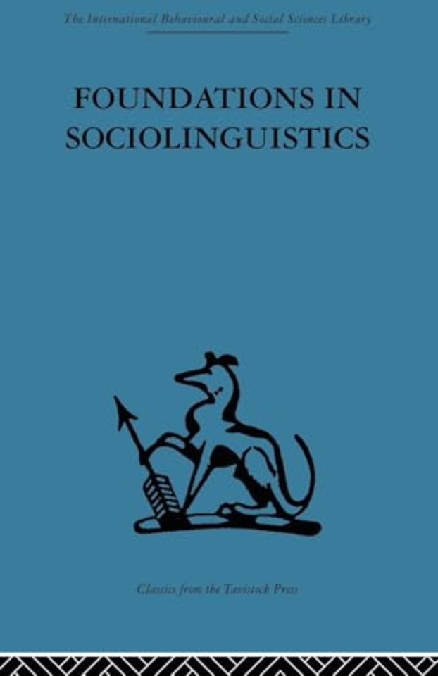 Foundations in Sociolinguistics