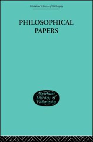 Philosophical Papers