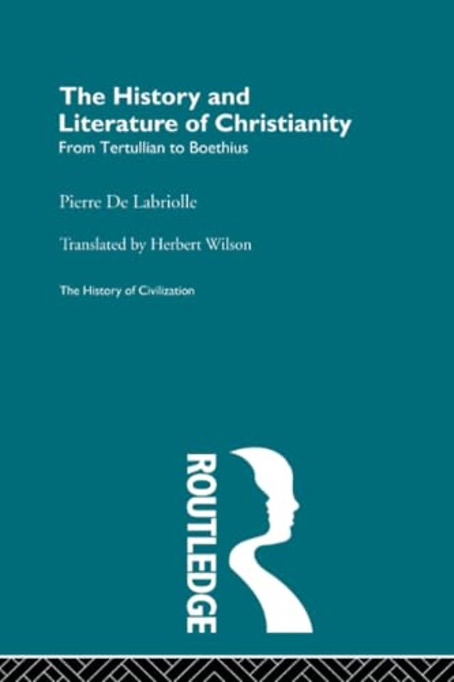 History and Literature of Christianity