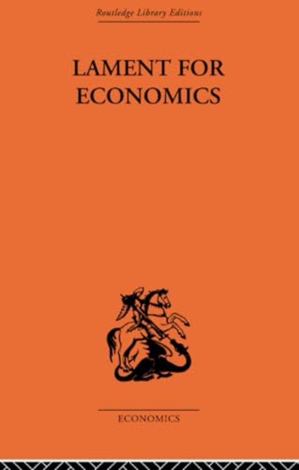 Lament for Economics