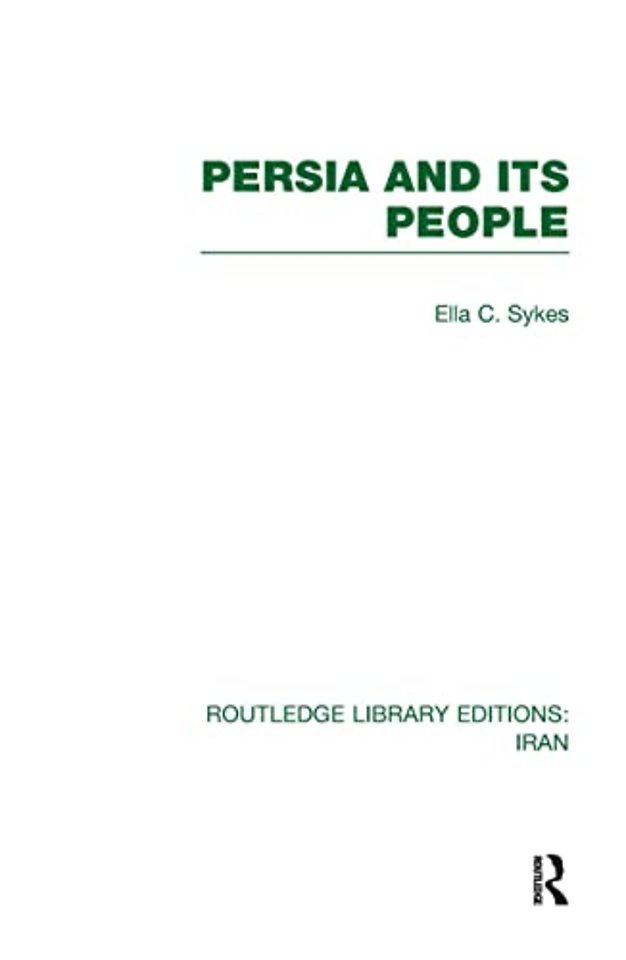 Persia and its People (RLE Iran A)