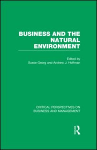 Business and the Natural Environment