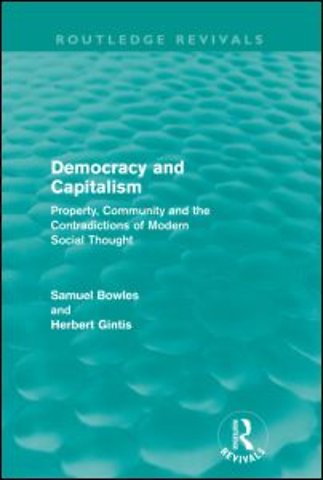 Democracy and Capitalism