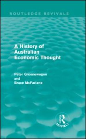 History of Australian Economic Thought (Routledge Revivals)