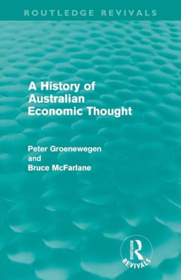 History of Australian Economic Thought (Routledge Revivals)