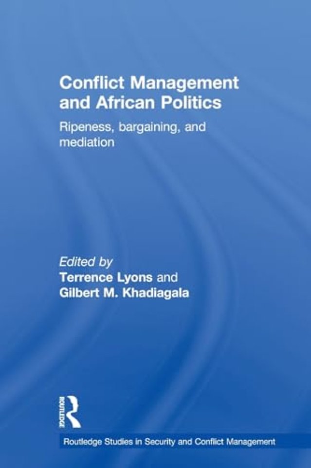 Conflict Management and African Politics
