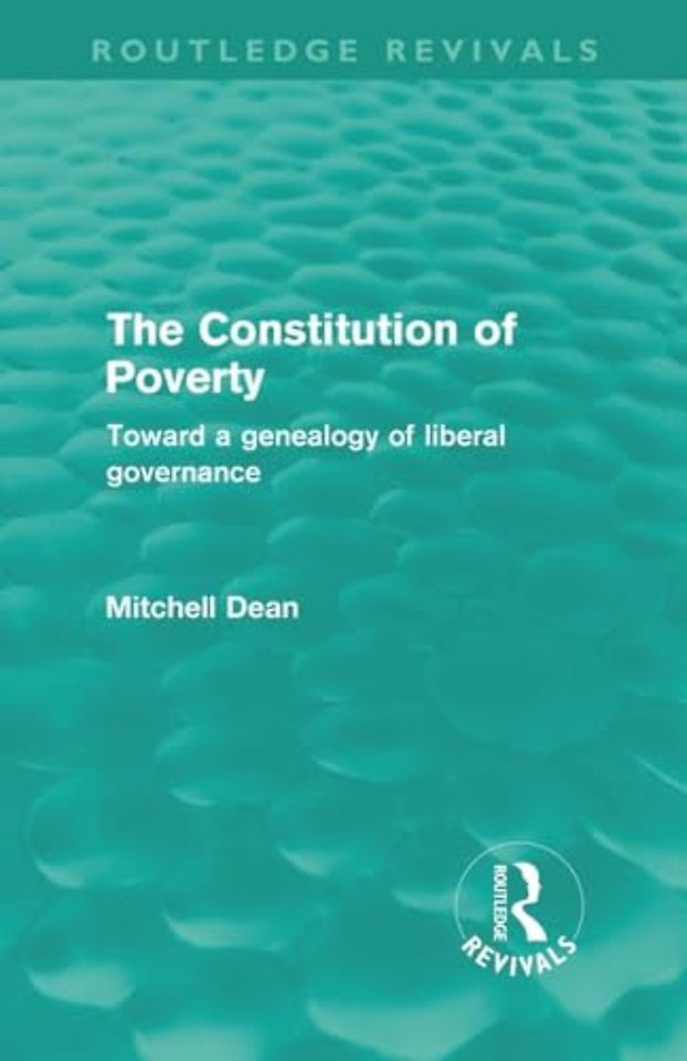 Constitution of Poverty (Routledge Revivals)