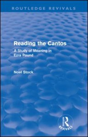 Reading the Cantos (Routledge Revivals)
