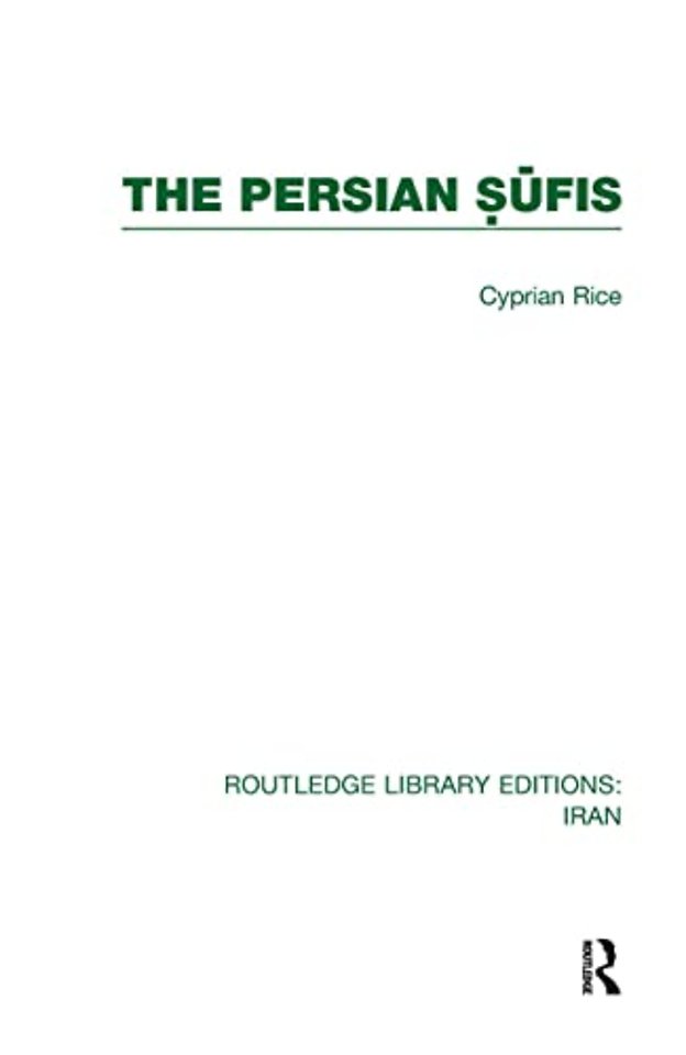 Persian Sufis (RLE Iran C)