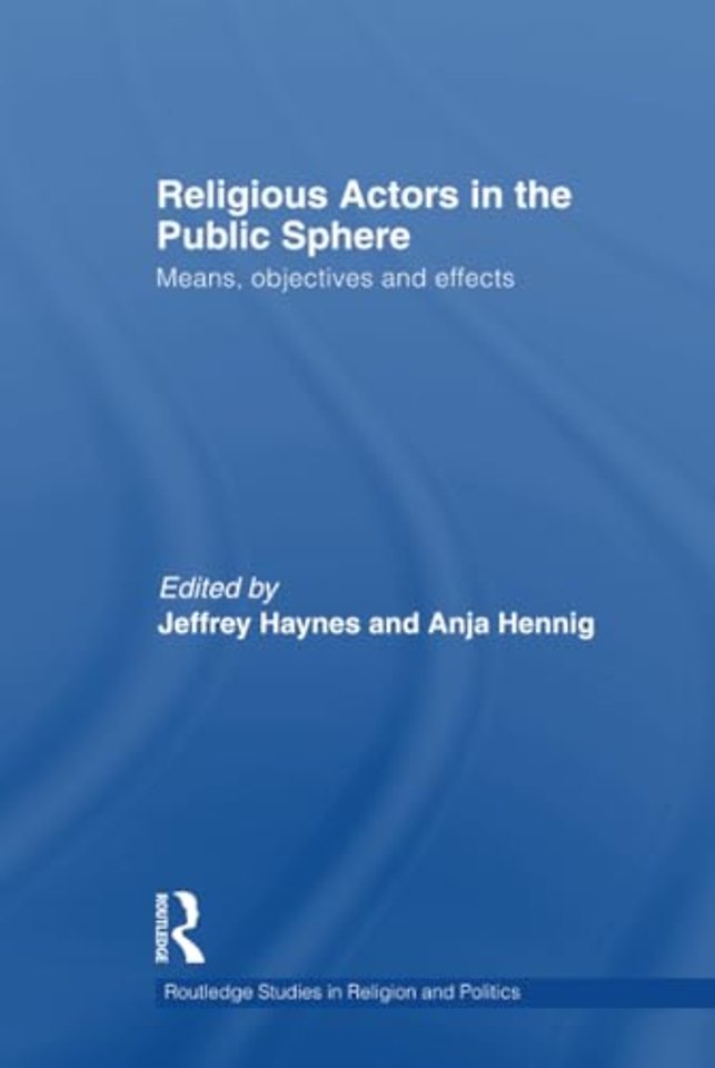 Religious Actors in the Public Sphere