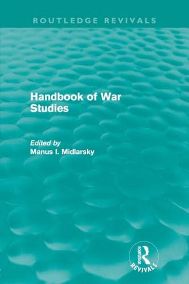 Handbook of War Studies