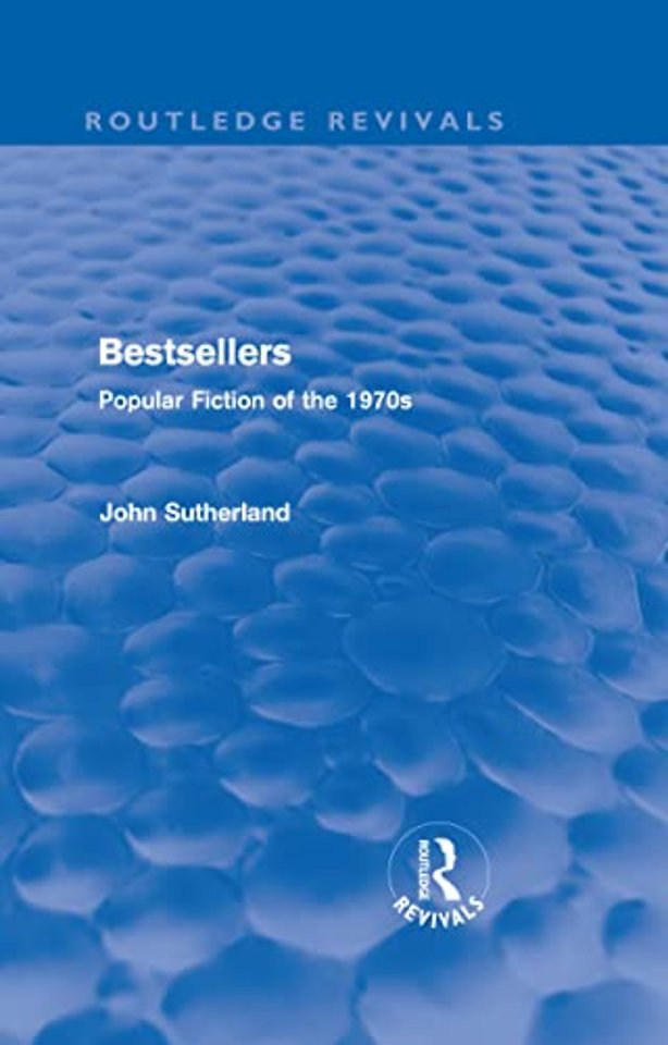 Bestsellers (Routledge Revivals)