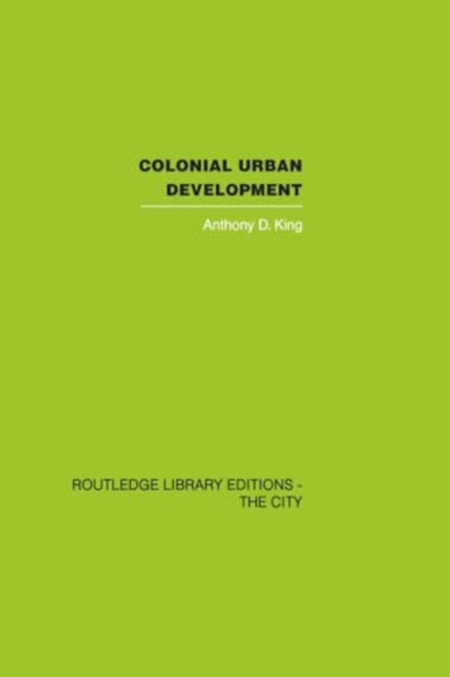 Colonial Urban Development