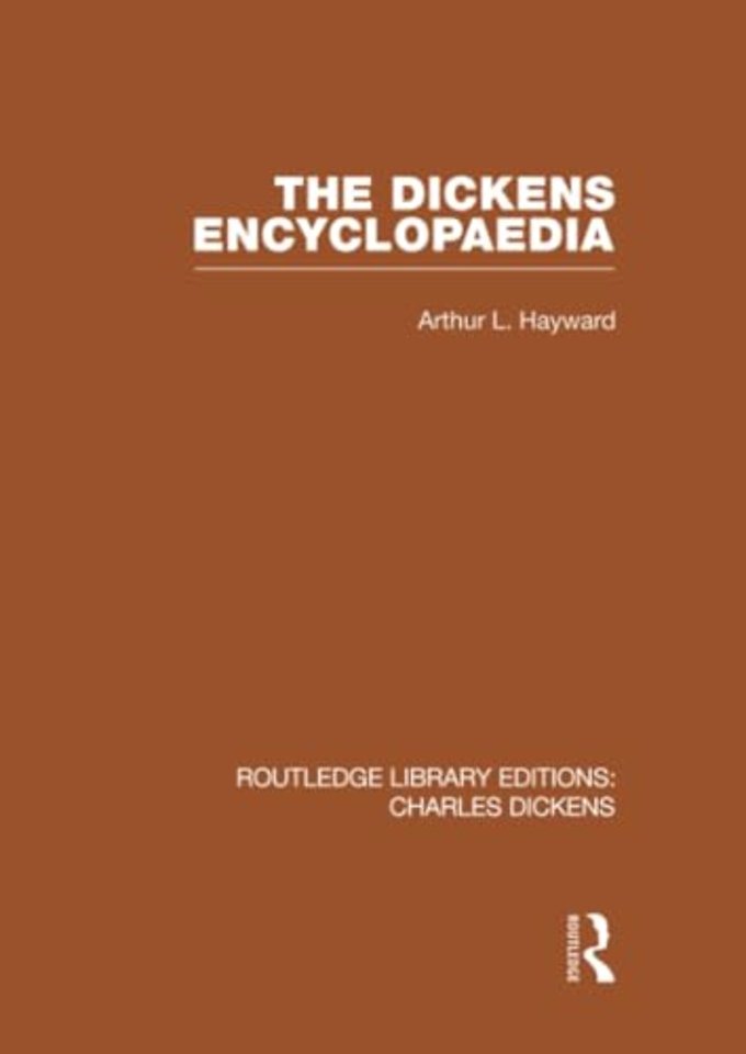 Dickens Encyclopaedia (RLE Dickens)