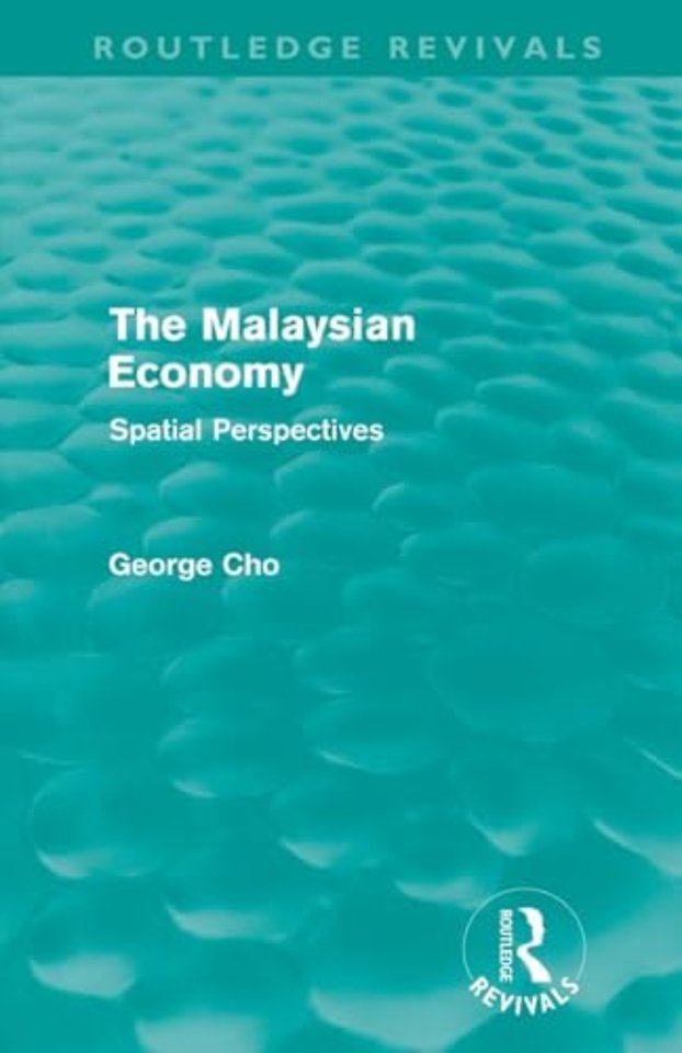 Malaysian Economy (Routledge Revivals)