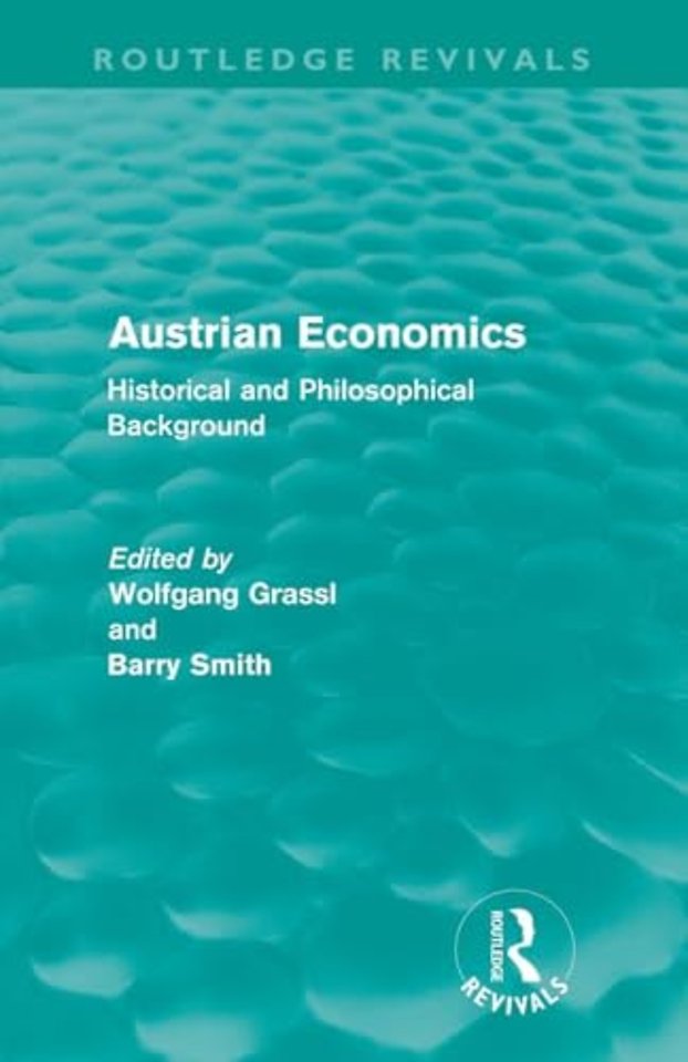 Austrian Economics (Routledge Revivals)