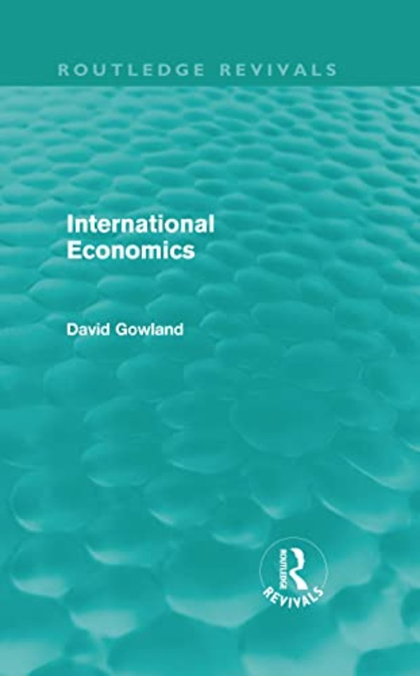 International Economics (Routledge Revivals)
