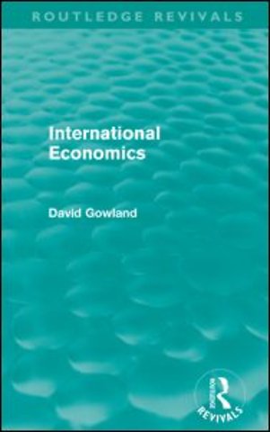 International Economics (Routledge Revivals)