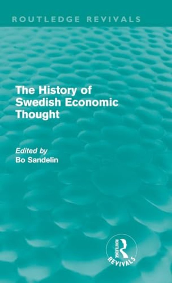 History of Swedish Economic Thought