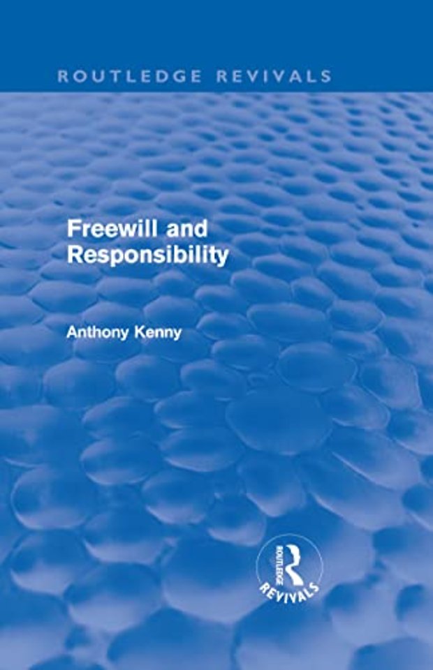Freewill and Responsibility