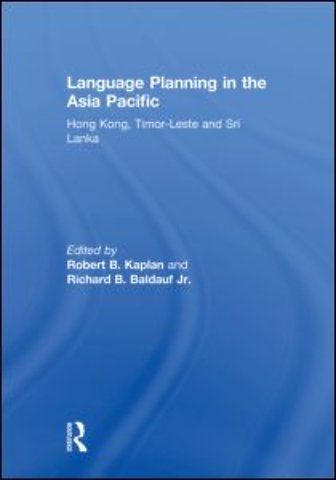 Language Planning in the Asia Pacific