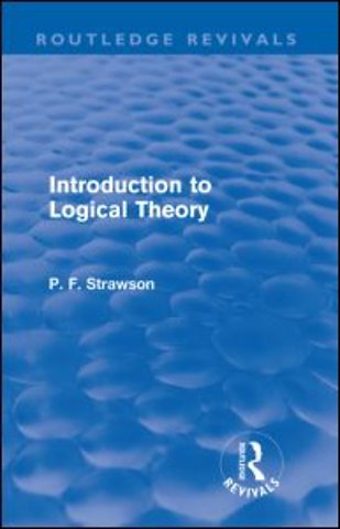 Introduction to Logical Theory