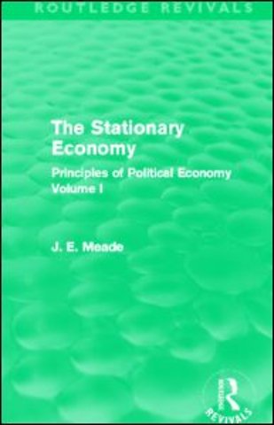 Stationary Economy (Routledge Revivals)