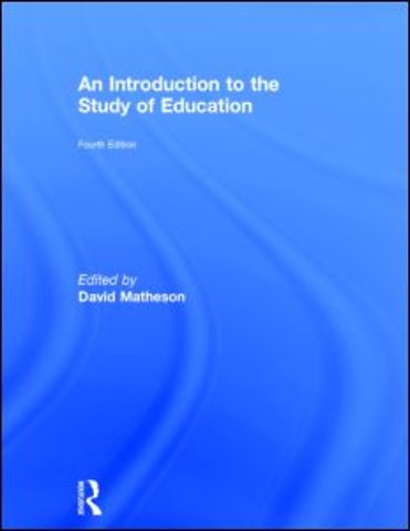 Introduction to the Study of Education