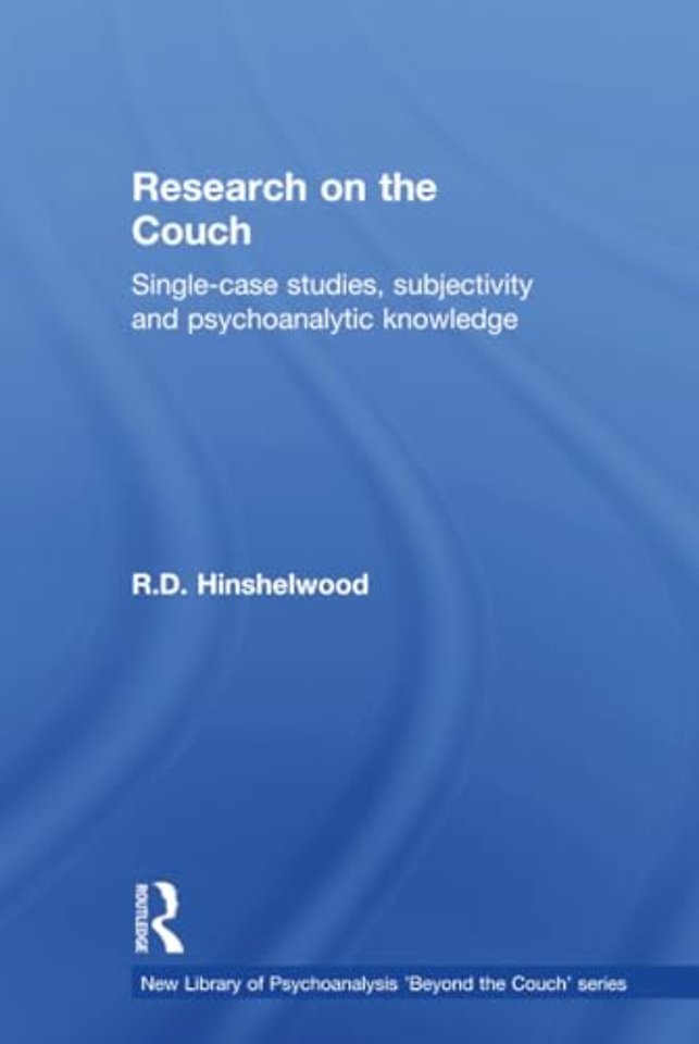 New Library of Psychoanalysis 'Beyond the Couch' Series