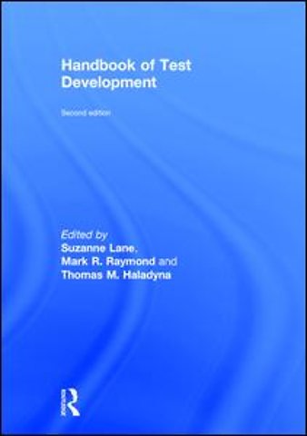 Handbook of Test Development