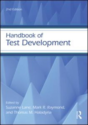 Handbook of Test Development