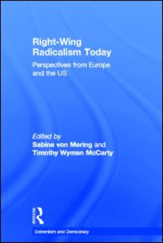Right-Wing Radicalism Today