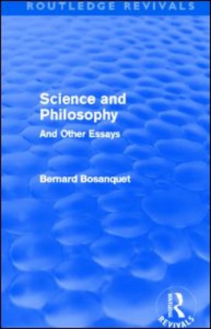 Science and Philosophy (Routledge Revivals)