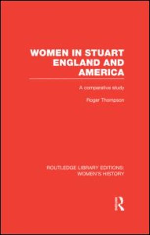Women in Stuart England and America