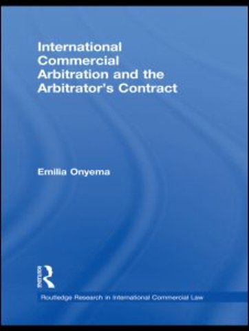 International Commercial Arbitration and the Arbitrator's Contract