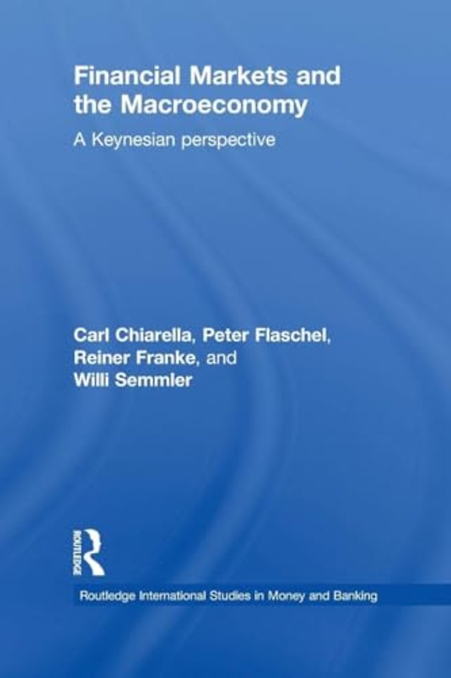 Financial Markets and the Macroeconomy